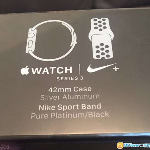 42mm Apple Watch 3 Nike+