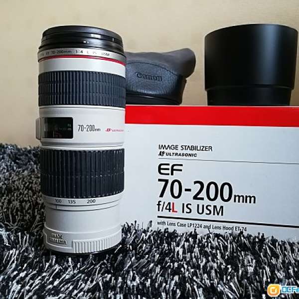Canon EF 70-200mm f/4.0L IS USM (小小白)