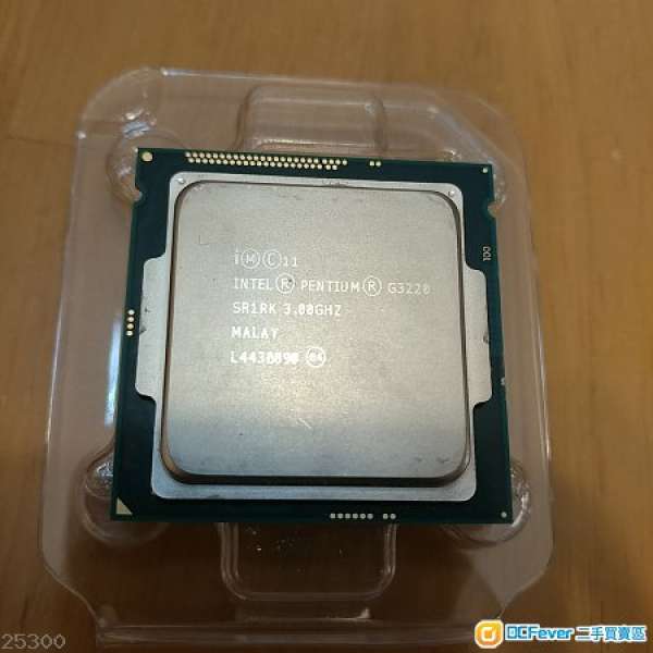 Intel Pentium G3220 (LGA1150)連原裝散熱