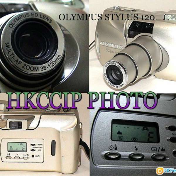 今日出售 2 部分別為 OLYMPUS Stylus 120 同埋 OLYMPUS U ( mju ) - III 150 高級全...
