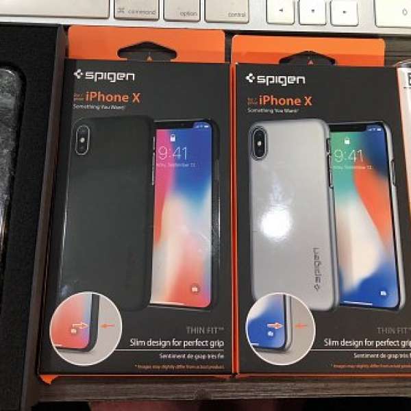 Iphone X 全新手機殻 高質量 多款（Air jacket , Spigen ,手工碳纖維）