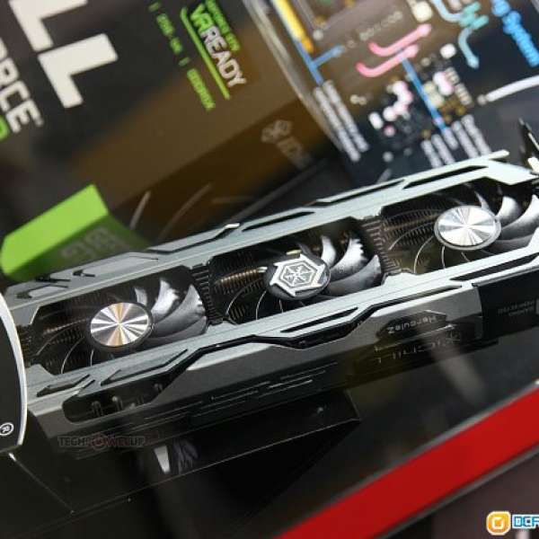 Inno3d ichill GTX-1070 8G DDR5 (3風扇版)