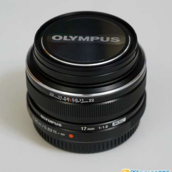 Olympus 17mm F1.8 黑色鏡身