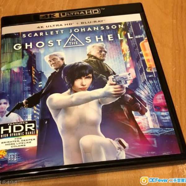 4K UHD Blu-ray Disc - Ghost In The Shell 攻殻機動隊