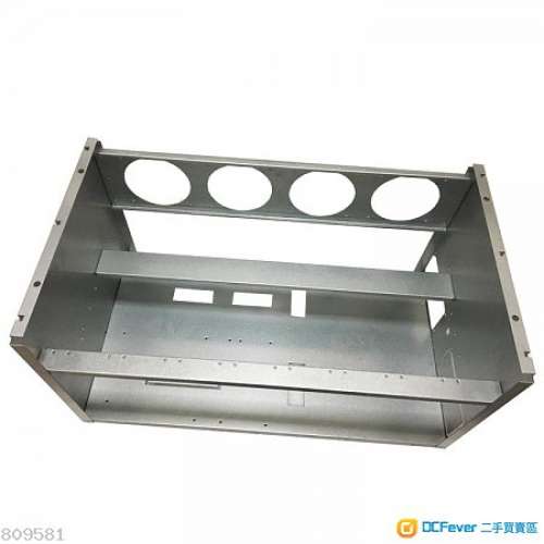 二手新淨 可疊6卡8顯卡挖礦架ETH/ETC/ZEC專用開放式多顯卡以太機礦機
