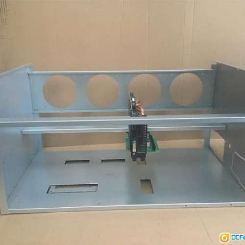 二手新淨 可疊6卡8顯卡挖礦架ETH/ETC/ZEC專用開放式多顯卡以太機礦機