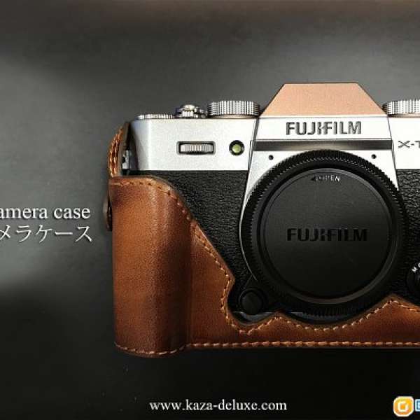 Fujifilm X-T20 相機皮套  可分拆 xt20 牛皮 袋 套 帶 leather case 相機袋