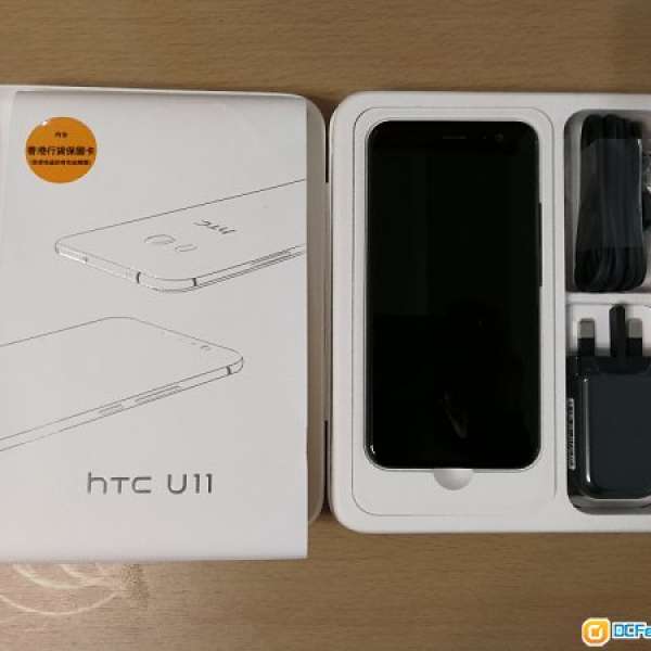 HTC U11 6+128gb 黑色 雙卡 行貨 長保養