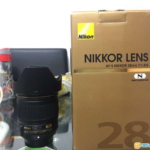 Nikon 28mm 1.8G AFs 有盒全套 過保