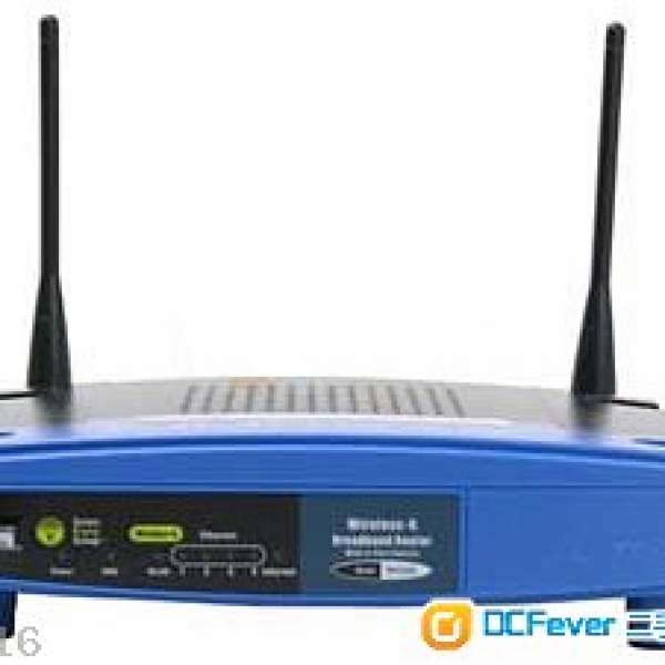 Linksys WRT54G v2 (已刷DD-WRT)