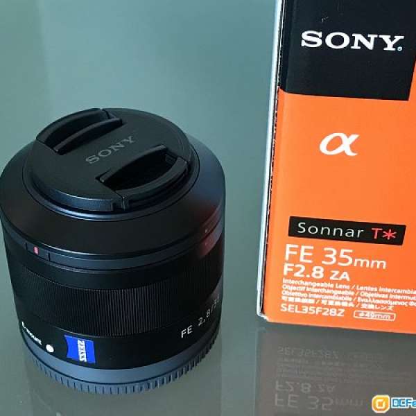 Sony FE 35 mm F2.8 ZA 極極少用、99%新 (Made in Japan)