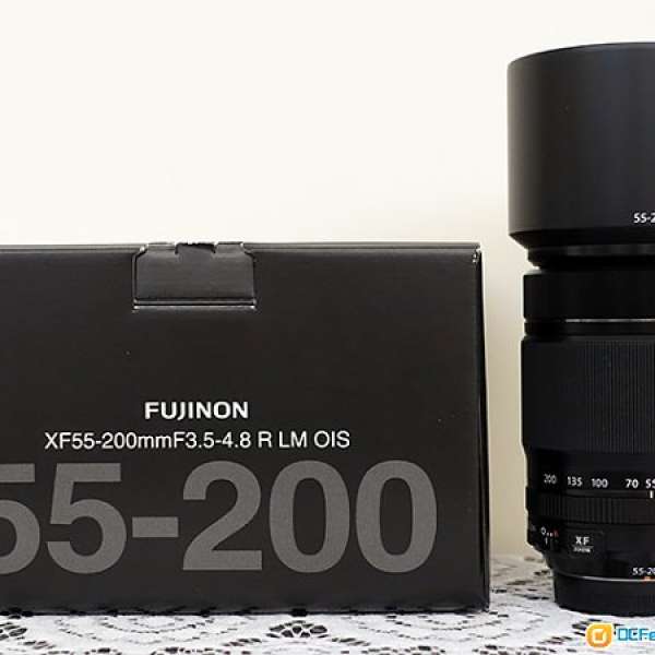 出售極新行貨 Fujifilm XF 55-200mm F3.5-4.8 R LM OIS 鏡頭