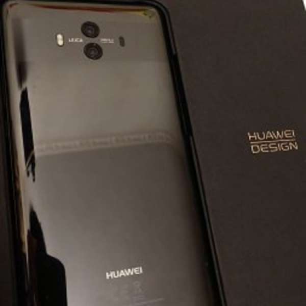 99.9%新。華為Huawei 黑色Mate 10  6吋mon 旗艦手機  香港行貨 近一年保養