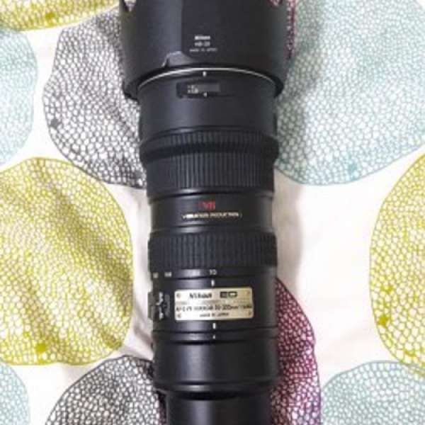 Nikon AF-S VR Zoom-Nikkor 70-200mm f/2.8G IF-ED 行貨95%新 【小黑五 / LB5】