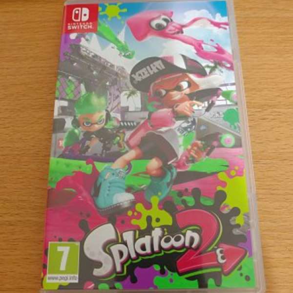 splatoon 2 英文