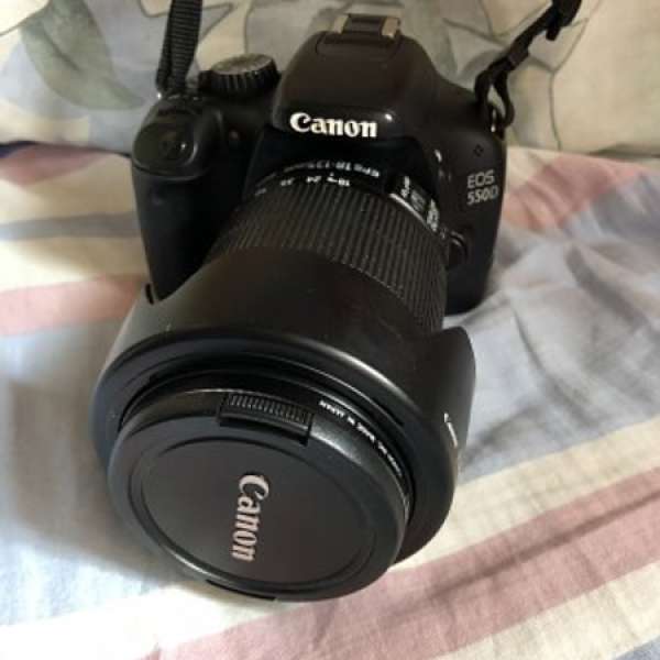 Canon 550d +18-135mm
