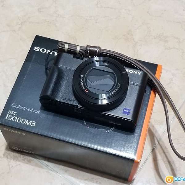 出讓98%新Sony RX100M3 新淨無花。