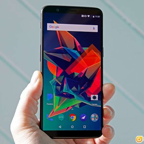 99.9% 最強android oneplus 5T 港行 6+64黑色，送原裝保護殻