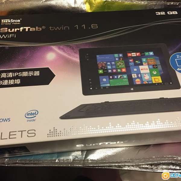 TrekStor SurfTab Twin 11.6 WiFi 版 2-in-1 Tablet Notebook