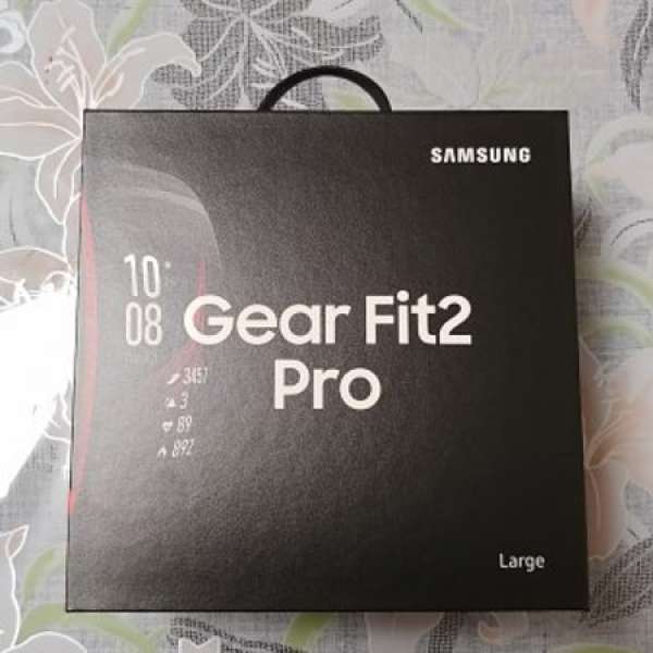 99% 新行貨 samsung gear fit 2 pro  黑紅色 市面少有大碼