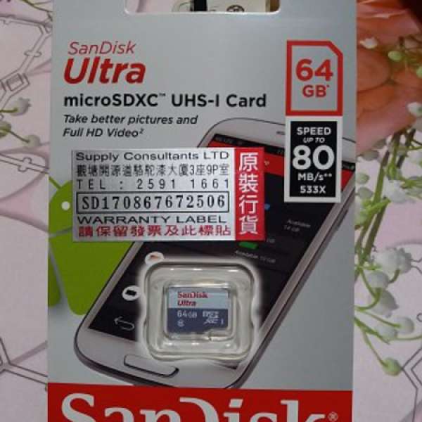 64GB microSD SanDisk