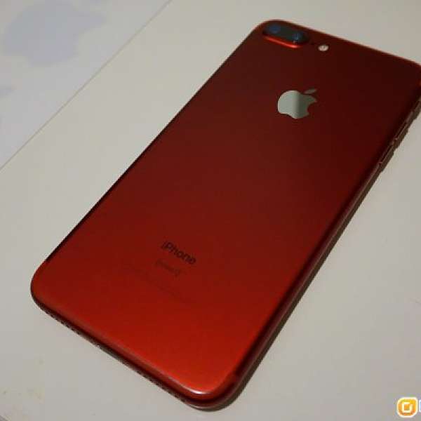 iPhone 7 Plus 紅 128GB product red 90%new (not iPhone 8 iPhone X)