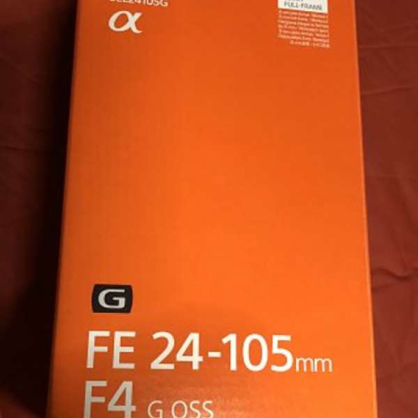 Sony FE 24-105mm F4 G OSS 行貨 99.9%New