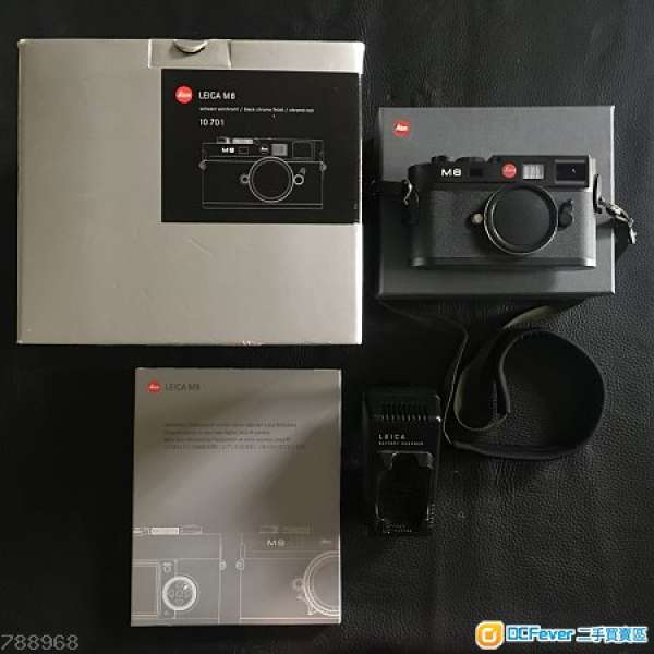 Leica M8 CCD BLACK Digital Rangefinder Camera