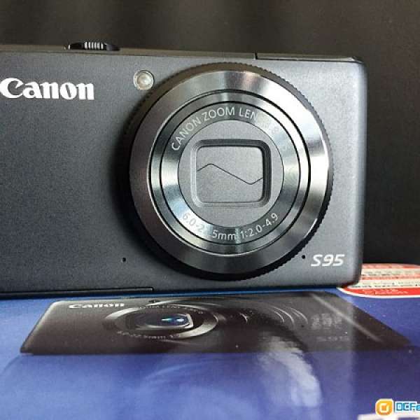 超抵用 Canon PowerShot S95 f2大光圈 (not x20 x30 G9 LX10 S110 WX500 J5 AW1)
