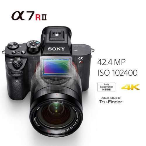 [出售] 95%New Sony a7RII 長保, Zeiss T* MC Filter, MS Card, LCS-SL10 相機袋等.