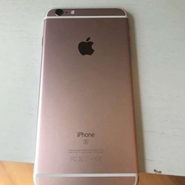 過保養行貨 95%玫瑰金 iPhone 6s plus 128gb ，全套有盒齊配件，送玻璃貼.