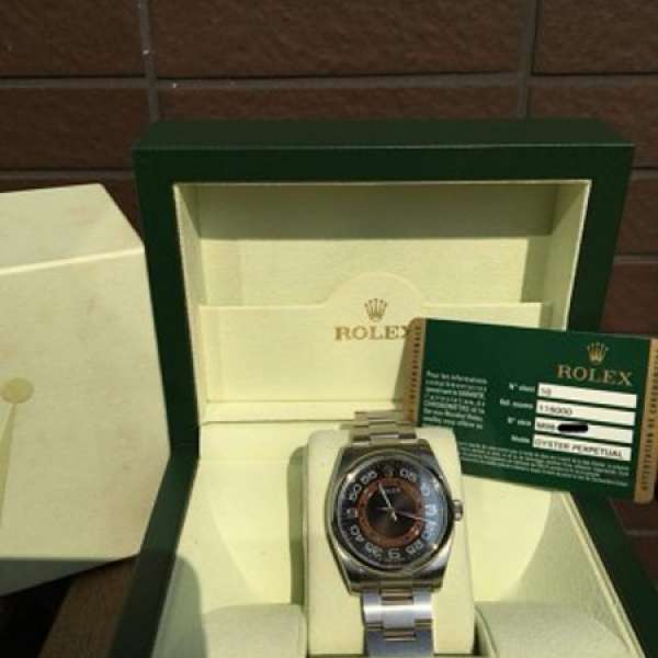 Rolex 勞力士116000 ,Oyster Perpetual Fullset ,全套,M頭 2009年購自瑞士