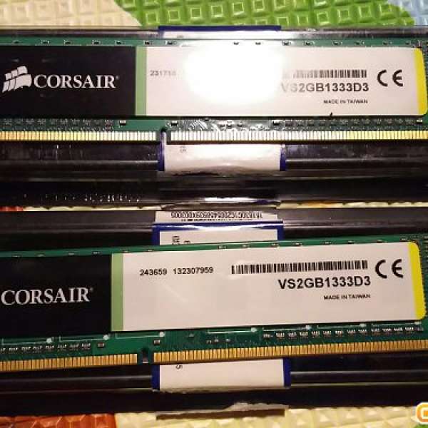 Corsair value select DDR3 1333 4GB Kit ( 2GB *2 )
