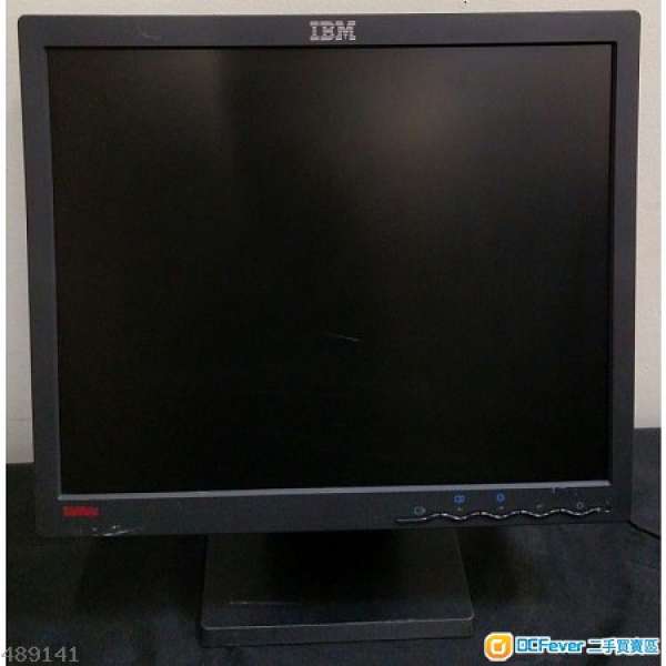 IBM ThinkVision 17 inch LCD Monitor  L171 顯示器 / 顯示屏