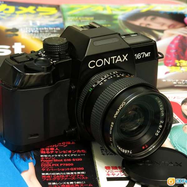 Contax 167MT + CY 35mm f/2.8