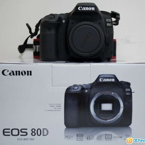 售 98%Ｎew Canon 80D 港行 有保