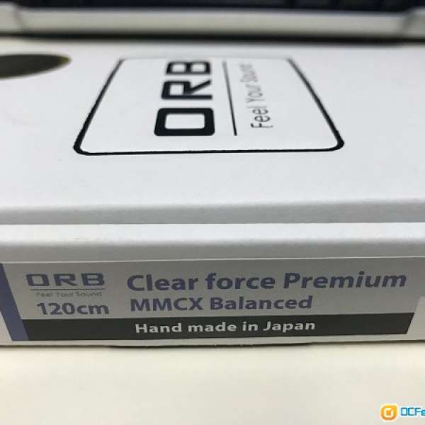 ORB Clear Force Premium 2.5mm MMCX Balanced