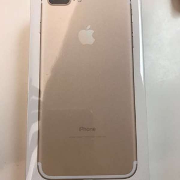 出售全新香港行貨未拆盒 iPhone 7 Plus 5.5吋 金色 32GB