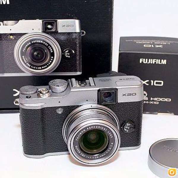 出售95%新 Fujifilm X20 銀色