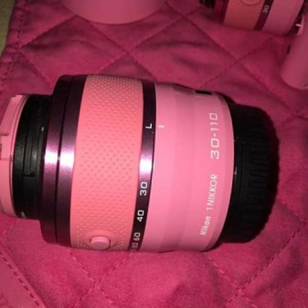 Nikon J1 粉紅色 連三支鏡