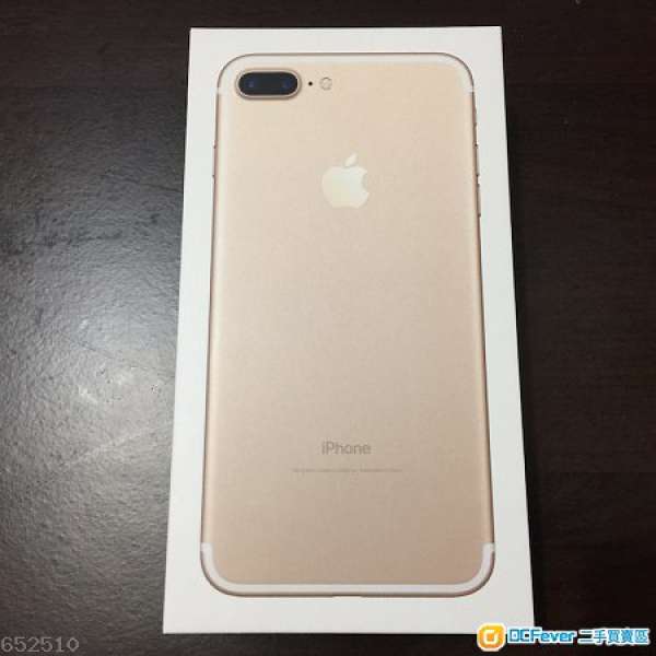 apple iphone 7 plus 99%新 32gb 土豪金 香港行貨 有盒齊配件