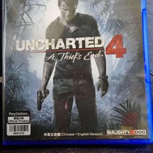 PS4 uncharted 4 中英文版