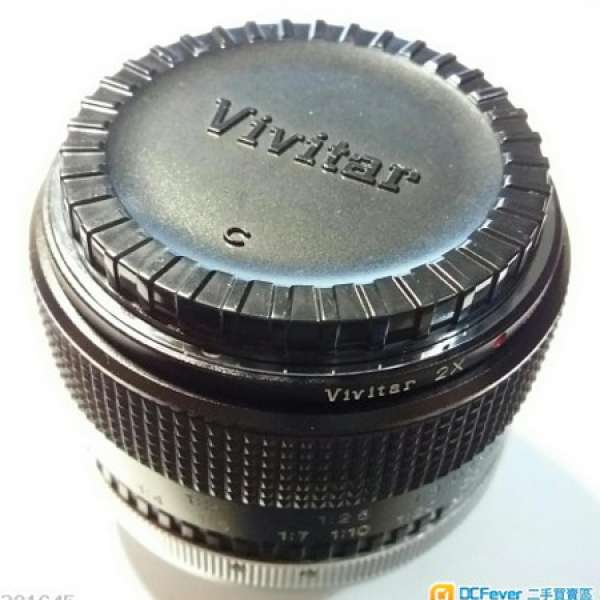 Vivitar 2x macro FD 增距器