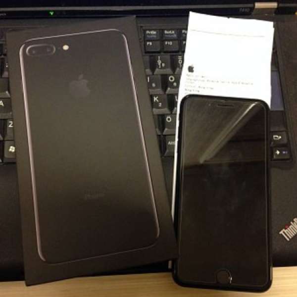Iphone 7 PLUS Jet Black亮黑 128GB 行貨有盒有單