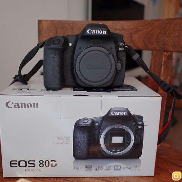 Canon EOS 80D Body 99%NEW 行貨有保 SC6xx