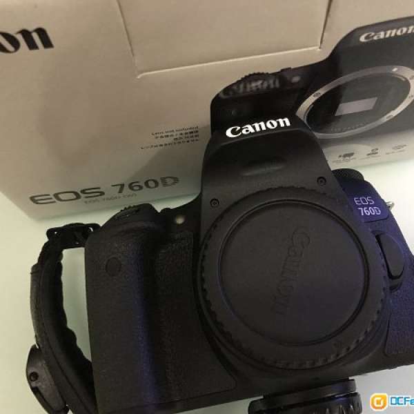 （已經售出）Canon EOS 760D 淨機身 長放防潮箱