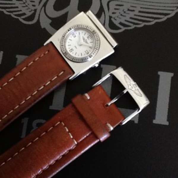 Breitling 2nd Face 小錶 連原裝皮錶帶。