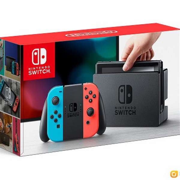 全新Nintendo Switch 紅藍機 + 2 games
