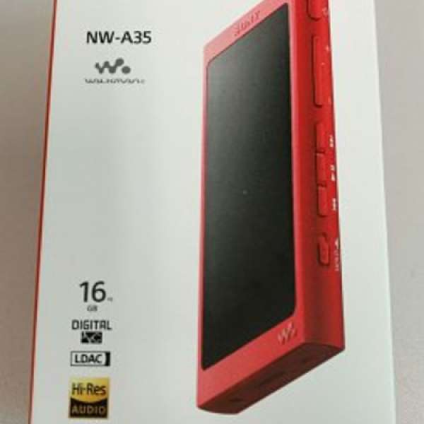 Sony NW-A35 紅色行貨