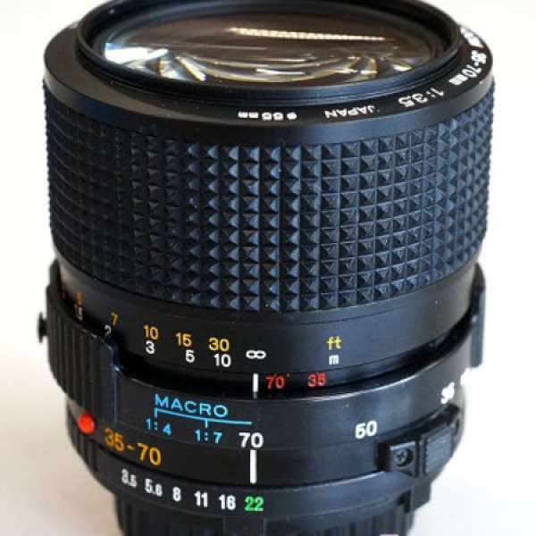 Minolta MD 35-70/3.5 (Leica Vario-Elmar-R 35-70/3.5)合Sony A7 95% New